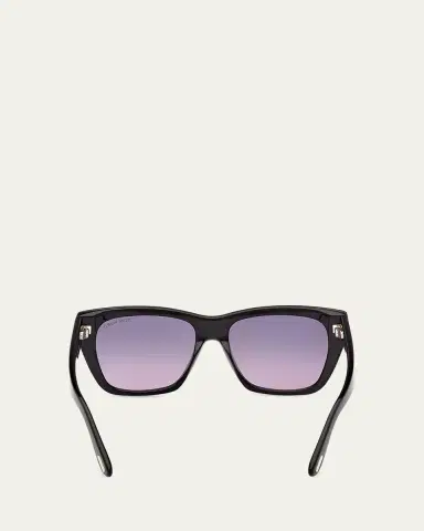 Tom Ford Flynn 55MM Square Sunglasses | Thumbnail 5 Tom Ford Flynn 55MM Square Sunglasses | Thumbnail 5