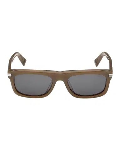 Zegna Men's Acetate Rectangle Sunglasses | Thumbnail 1 Zegna Men's Acetate Rectangle Sunglasses | Thumbnail 1