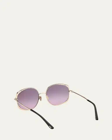 Tom Ford Abbey 58MM Geometric Sunglasses | Thumbnail 4 Tom Ford Abbey 58MM Geometric Sunglasses | Thumbnail 4