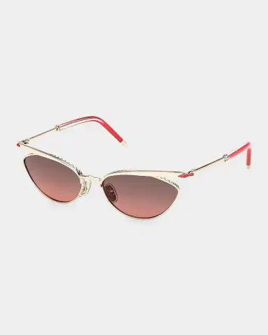 Christian Louboutin 56MM Cat-Eye Sunglasses | Thumbnail 4 Christian Louboutin 56MM Cat-Eye Sunglasses | Thumbnail 4