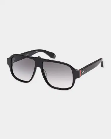Christian Louboutin Men's Temple-Spike Acetate Rectangle Sunglasses | Thumbnail 2 Christian Louboutin Men's Temple-Spike Acetate Rectangle Sunglasses | Thumbnail 2
