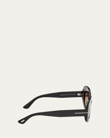 Tom Ford Claudette 51MM Oval Sunglasses | Thumbnail 5 Tom Ford Claudette 51MM Oval Sunglasses | Thumbnail 5