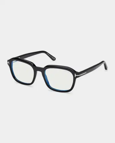 Tom Ford 53MM Blue Block Rectangular Eyeglasses | Thumbnail 2 Tom Ford 53MM Blue Block Rectangular Eyeglasses | Thumbnail 2