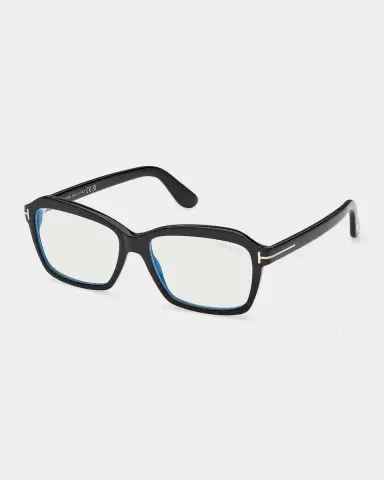Tom Ford 54MM Blue Block Rectangular Eyeglasses | Thumbnail 2 Tom Ford 54MM Blue Block Rectangular Eyeglasses | Thumbnail 2