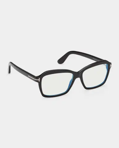 Tom Ford 54MM Blue Block Rectangular Eyeglasses | Thumbnail 9 Tom Ford 54MM Blue Block Rectangular Eyeglasses | Thumbnail 9