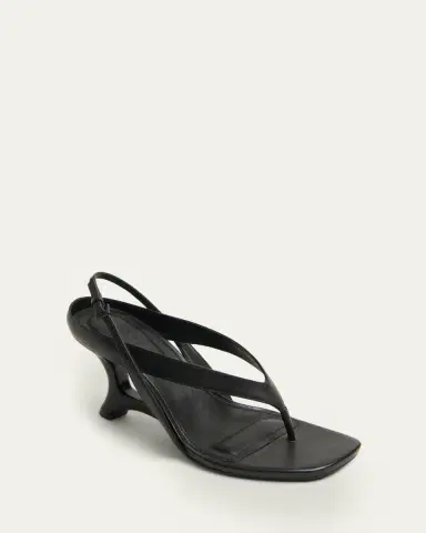 SIMKHAI Darya Leather Wedge Thong Sandals | Thumbnail 6 SIMKHAI Darya Leather Wedge Thong Sandals | Thumbnail 6