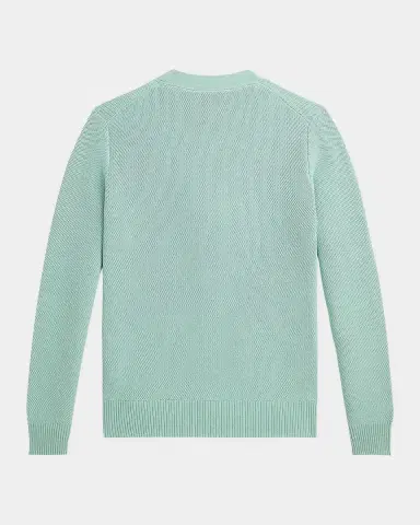 Polo Ralph Lauren Little Boy 's & Boy 's Mesh-Knit Cotton V-Neck Cardigan | Thumbnail 2 Polo Ralph Lauren Little Boy 's & Boy 's Mesh-Knit Cotton V-Neck Cardigan | Thumbnail 2