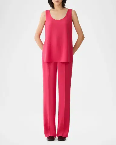 Lafayette 148 New York Scoop-Neck Sleeveless Blouse | Thumbnail 2 Lafayette 148 New York Scoop-Neck Sleeveless Blouse | Thumbnail 2
