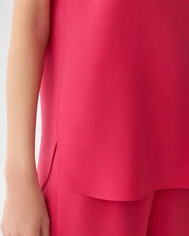Lafayette 148 New York Scoop-Neck Sleeveless Blouse | Thumbnail 5 Lafayette 148 New York Scoop-Neck Sleeveless Blouse | Thumbnail 5