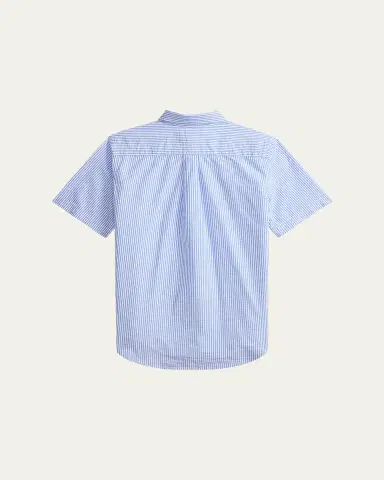 Polo Ralph Lauren Little Boy's & Boy's Striped Cotton Seersucker Shirt | Thumbnail 2 Polo Ralph Lauren Little Boy's & Boy's Striped Cotton Seersucker Shirt | Thumbnail 2