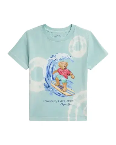 Polo Ralph Lauren Little Boy 's & Boy 's Tie-Dye Polo Bear Cotton Tee | Thumbnail 1 Polo Ralph Lauren Little Boy 's & Boy 's Tie-Dye Polo Bear Cotton Tee | Thumbnail 1