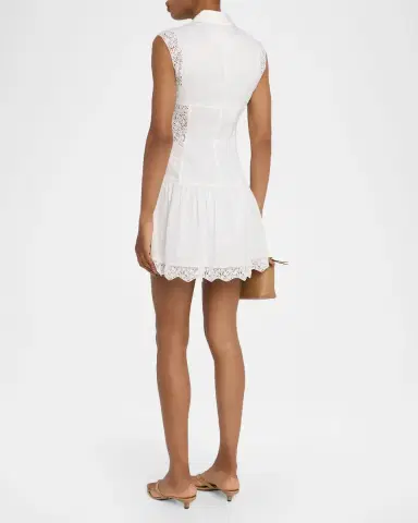 Frame The Embroidered Mini Day Dress | Thumbnail 2 Frame The Embroidered Mini Day Dress | Thumbnail 2