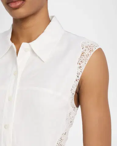 Frame The Embroidered Mini Day Dress | Thumbnail 4 Frame The Embroidered Mini Day Dress | Thumbnail 4