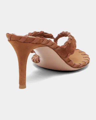 Gianvito Rossi 70mm Whipstitch Suede Thong Sandals | Thumbnail 2 Gianvito Rossi 70mm Whipstitch Suede Thong Sandals | Thumbnail 2
