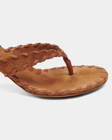 Gianvito Rossi 70mm Whipstitch Suede Thong Sandals | Thumbnail 3 Gianvito Rossi 70mm Whipstitch Suede Thong Sandals | Thumbnail 3