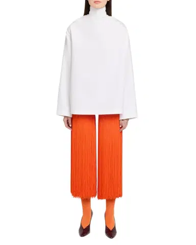 Alaïa Cotton Poplin Reverse Jacket | Thumbnail 1 Alaïa Cotton Poplin Reverse Jacket | Thumbnail 1