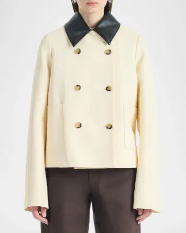 Altuzarra Harburg Cropped Double-Breasted Jacket | Thumbnail 4 Altuzarra Harburg Cropped Double-Breasted Jacket | Thumbnail 4