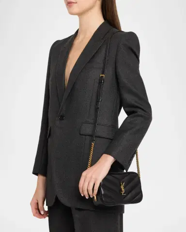 Saint Laurent LouLou YSL Quilted Leather Camera Bag | Thumbnail 6 Saint Laurent LouLou YSL Quilted Leather Camera Bag | Thumbnail 6