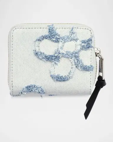 Marc Jacobs The Daisy Denim Mini Compact Wallet | Thumbnail 2 Marc Jacobs The Daisy Denim Mini Compact Wallet | Thumbnail 2
