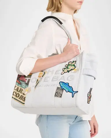 Marc Jacobs The Camp Patchwork Denim Large Tote Bag | Thumbnail 2 Marc Jacobs The Camp Patchwork Denim Large Tote Bag | Thumbnail 2