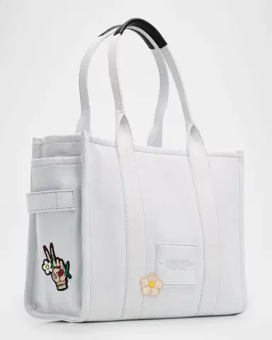 Marc Jacobs The Camp Patchwork Denim Large Tote Bag | Thumbnail 3 Marc Jacobs The Camp Patchwork Denim Large Tote Bag | Thumbnail 3
