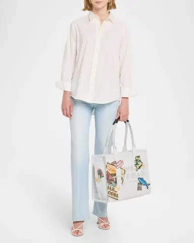 Marc Jacobs The Camp Patchwork Denim Large Tote Bag | Thumbnail 5 Marc Jacobs The Camp Patchwork Denim Large Tote Bag | Thumbnail 5