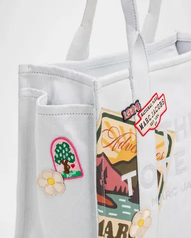 Marc Jacobs The Camp Patchwork Denim Large Tote Bag | Thumbnail 6 Marc Jacobs The Camp Patchwork Denim Large Tote Bag | Thumbnail 6