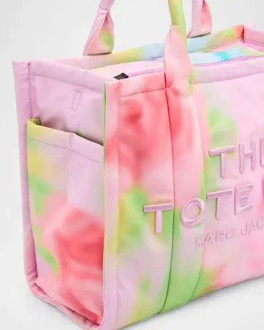 Marc Jacobs The Blurred Floral Large Puffy Nylon Tote Bag | Thumbnail 6 Marc Jacobs The Blurred Floral Large Puffy Nylon Tote Bag | Thumbnail 6