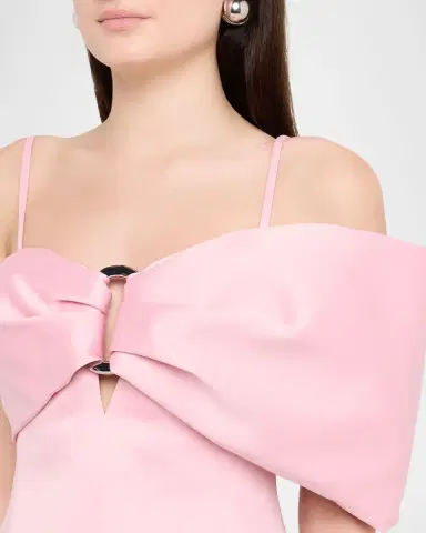 Marc Jacobs Satin Pop JBow Dress | Thumbnail 5 Marc Jacobs Satin Pop JBow Dress | Thumbnail 5