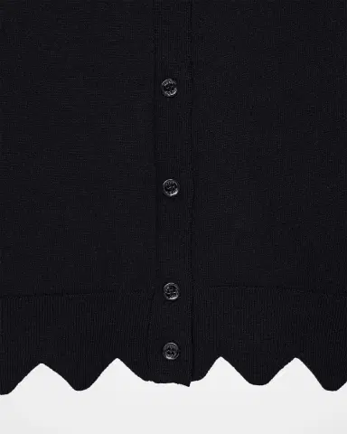 Marc Jacobs Scalloped Daisy Crewneck Cardigan | Thumbnail 5 Marc Jacobs Scalloped Daisy Crewneck Cardigan | Thumbnail 5