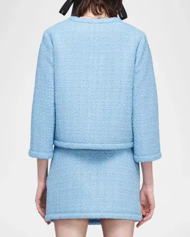 Marc Jacobs Pop J Marc Metallic Tweed Lady Jacket | Thumbnail 2 Marc Jacobs Pop J Marc Metallic Tweed Lady Jacket | Thumbnail 2