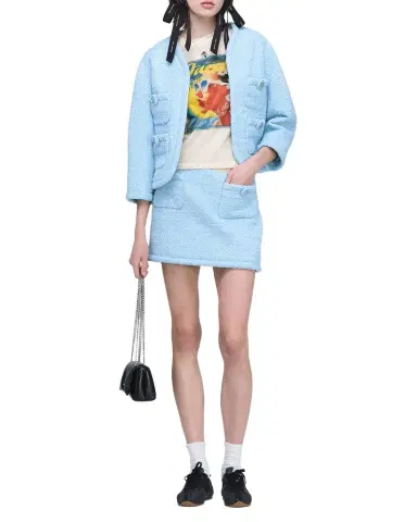 Marc Jacobs Pop J Marc Metallic Tweed Lady Jacket | Thumbnail 1 Marc Jacobs Pop J Marc Metallic Tweed Lady Jacket | Thumbnail 1