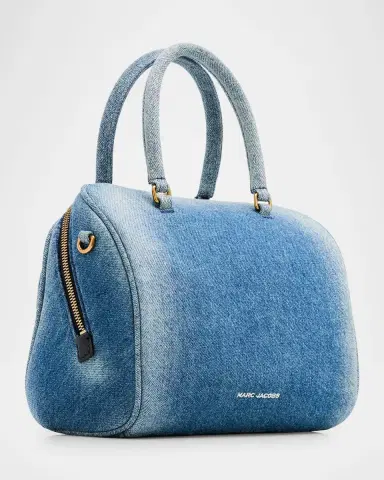 Marc Jacobs The Denim Small Wave Top-Handle Bag | Thumbnail 3 Marc Jacobs The Denim Small Wave Top-Handle Bag | Thumbnail 3