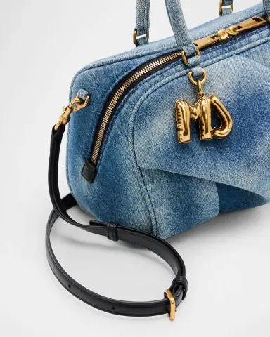 Marc Jacobs The Denim Small Wave Top-Handle Bag | Thumbnail 6 Marc Jacobs The Denim Small Wave Top-Handle Bag | Thumbnail 6