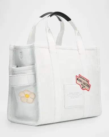 Marc Jacobs The Camp Patchwork Denim Medium Tote Bag | Thumbnail 3 Marc Jacobs The Camp Patchwork Denim Medium Tote Bag | Thumbnail 3