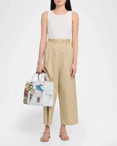 Marc Jacobs The Camp Patchwork Denim Medium Tote Bag | Thumbnail 5 Marc Jacobs The Camp Patchwork Denim Medium Tote Bag | Thumbnail 5
