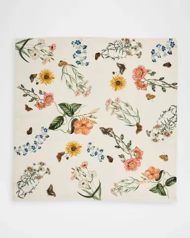 Juliska Floral Garden Napkins, Set of 4 | Thumbnail 3 Juliska Floral Garden Napkins, Set of 4 | Thumbnail 3