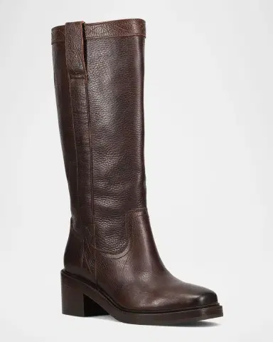 Frye Kate Leather Wide Calf Pull-On Boots | Thumbnail 2 Frye Kate Leather Wide Calf Pull-On Boots | Thumbnail 2