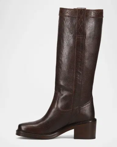 Frye Kate Leather Wide Calf Pull-On Boots | Thumbnail 3 Frye Kate Leather Wide Calf Pull-On Boots | Thumbnail 3