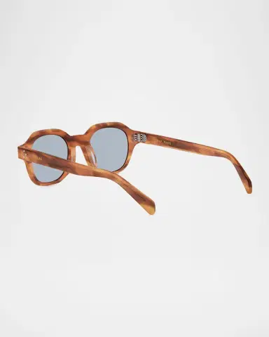 Celine Men's 3 Dots Acetate Round Sunglasses | Thumbnail 2 Celine Men's 3 Dots Acetate Round Sunglasses | Thumbnail 2