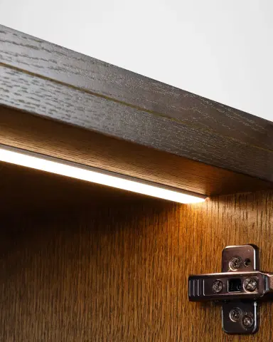 John-Richard Collection Suffolk 4-Door Lighted Credenza | Thumbnail 3 John-Richard Collection Suffolk 4-Door Lighted Credenza | Thumbnail 3