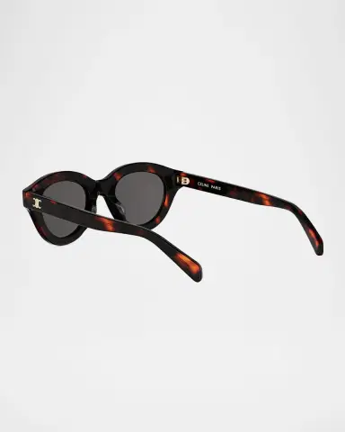 Celine Triomphe Mini 47mm Round Sunglasses | Thumbnail 4 Celine Triomphe Mini 47mm Round Sunglasses | Thumbnail 4