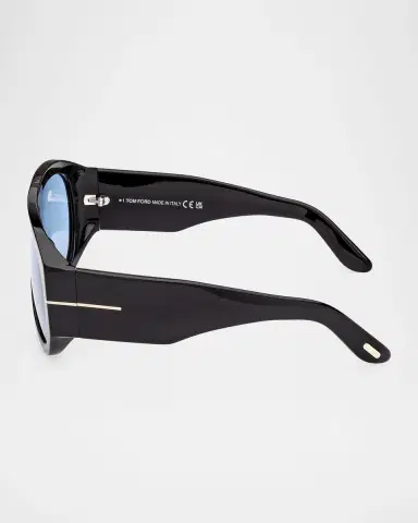 Tom Ford Bronson 60MM Acetate Pilot Sunglasses | Thumbnail 3 Tom Ford Bronson 60MM Acetate Pilot Sunglasses | Thumbnail 3