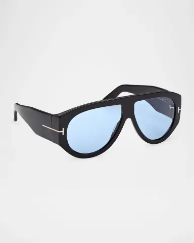 Tom Ford Bronson 60MM Acetate Pilot Sunglasses | Thumbnail 8 Tom Ford Bronson 60MM Acetate Pilot Sunglasses | Thumbnail 8
