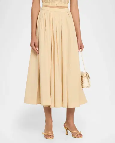 Cinq à Sept Doran Midi Skirt | Thumbnail 4 Cinq à Sept Doran Midi Skirt | Thumbnail 4
