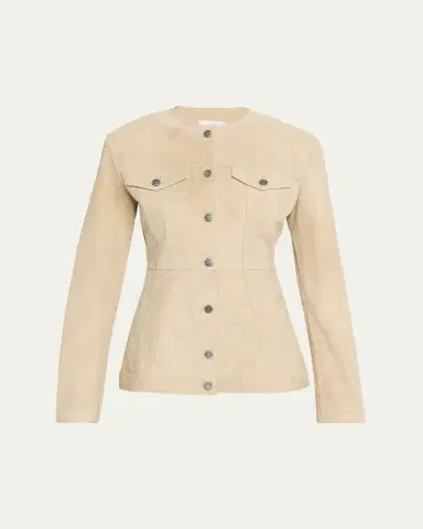 HAIKURE Temple Paneled Suede Jacket | Thumbnail 5 HAIKURE Temple Paneled Suede Jacket | Thumbnail 5