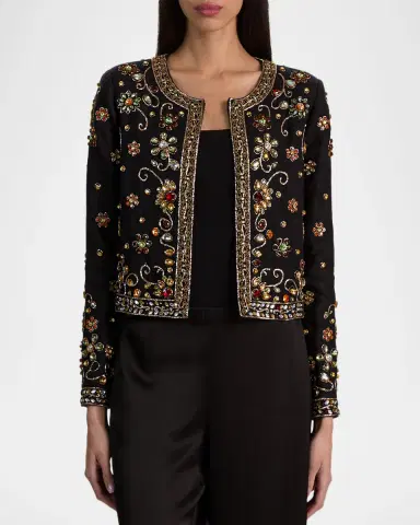 ALICE + OLIVIA Kidman Embellished Jacket | Thumbnail 4 ALICE + OLIVIA Kidman Embellished Jacket | Thumbnail 4