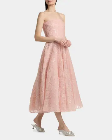Theia Selina Strapless Cocktail Dress | Thumbnail 2 Theia Selina Strapless Cocktail Dress | Thumbnail 2