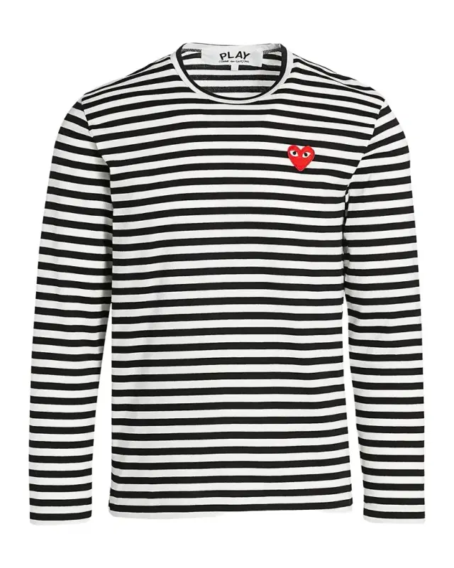 Mini Heart Long-Sleeve Cotton Tee Mini Heart Long-Sleeve Cotton Tee
