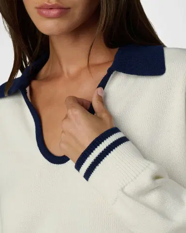 Joe's Jeans The Romie Polo Sweater | Thumbnail 5 Joe's Jeans The Romie Polo Sweater | Thumbnail 5